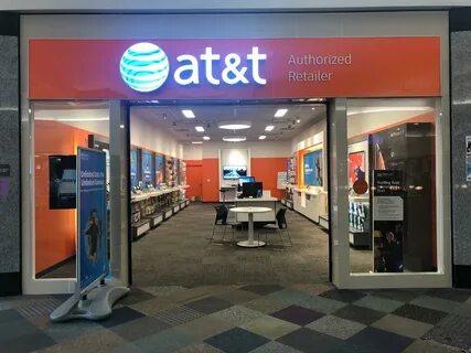 At&t Store, mobile phone store, United States of America, Te