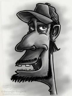 Redneck 1 Cartoon Character Sketch Coghill Cartooning Cartoo