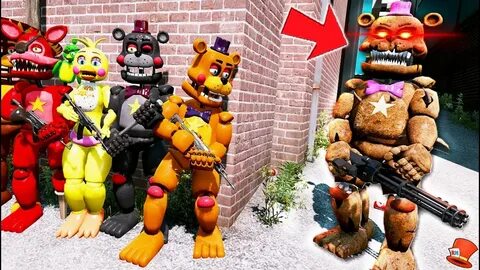 CAN THE ANIMATRONICS DEFEAT EVIL NIGHTMARE ROCKSTAR FREDDY? 