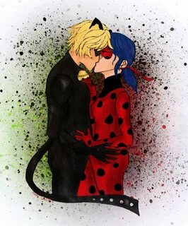 Ladybug and Chat Noir - Miraculous Ladybug অনুরাগী Art (3953