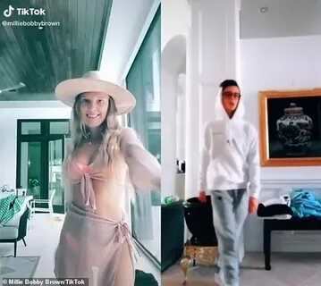 Millie Bobby Brown dances around in new TikTok video with St