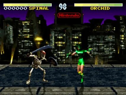 Игра Killer Instinct для SNES