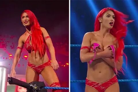 Eva Marie Nipple Slip