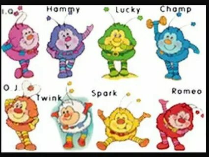 RAINBOW BRITE'S FRIENDS...I couldn't remember all there name