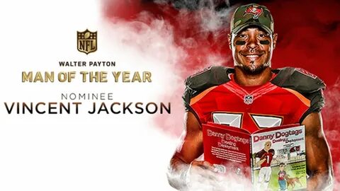 Vincent Jackson Bucs' Man of the Year