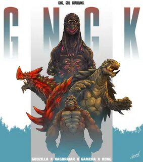 Shin Godzilla vs. King Kong vs. Gamera vs. Nagoraiar in a Di