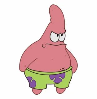 I Am Angry So I Made An Angry Patrick - Patrick Star Meme Pn