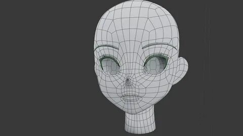 60 Best Anime Topology Images Topology Character Modeling 3d