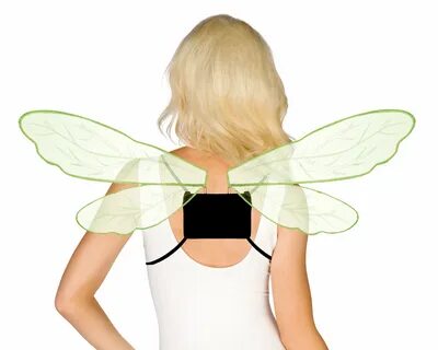 Adjustable Green Dragonfly Wings Wings & Wands - Costume Acc