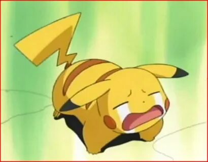 Pikachu cries Pokémon Know Your Meme