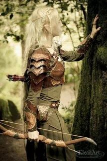 Elora - Elven Archer Elf dress, Fantasy costumes, Fantasy cl