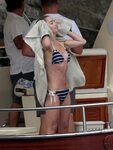 Emilia Clarke in a Bikini on Holiday in Italy 08/07/2020 * C
