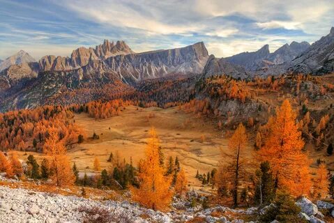 Dolomites (mountains), Fall, Nature, Landscape Wallpapers HD