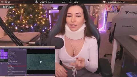 Twitch Daily Alinity's dog hurts her Russels crazy fan Doc i