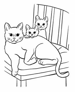 Big Cat Coloring Pages Desenhos de gatos, Páginas para color
