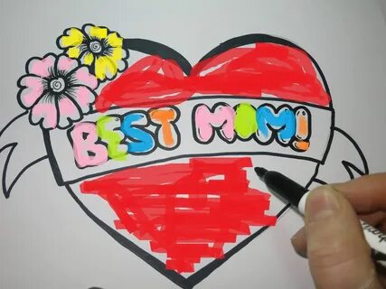 Happy Mothers Day Pictures To Draw - Viralhub24
