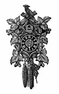 Grandfather Clock Tattoo Designs