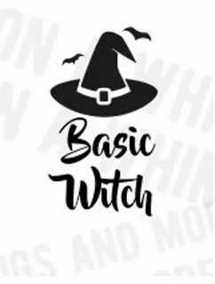 Basic Witch Svg DIGITAL IMAGE Svg Halloween SVG File Etsy Ba