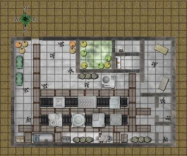 factory map WITH GRID - Blog of Characters & Campaign Settin