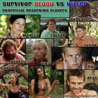 Pin on Survivor Blood vs. Water