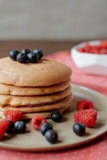 Fluffy Keto Pancakes - Lupin Flour Pancakes - Fit Mom Journe