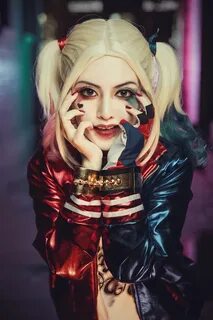 Suicide Squad clown girl Halle Quinn Cos - 1/9 - エ ロ コ ス プ レ