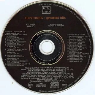 Eurythmics - Greatest Hits CD сд диск купить в Москве. Винил