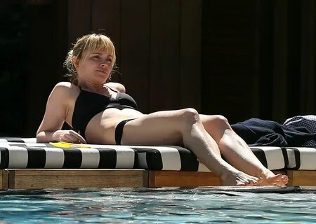 Christina Ricci in Black Bikini -26 GotCeleb