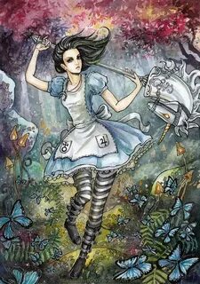 Wonderland by Si3art on deviantART Dark alice in wonderland,