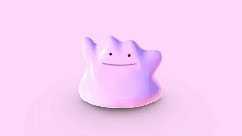Ditto Pokemon - Buy Royalty Free 3D model by Cëre Production