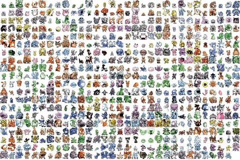 All Pokemon Pixel Sprites Related Keywords & Suggestions - A