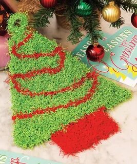 Free Christmas Tree Scrubby Pattern - Free Patterns - Books 