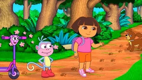 Dora the Explorer Find Those Puppies - YouTube