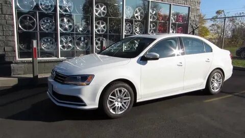 2016 VOLKSWAGEN JETTA RIDING WITH 16 INCH CUSTOM RIMS & TIRE