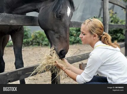 Teenage Girl Feeding Image & Photo (Free Trial) Bigstock