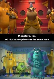 Monsters, Inc. movie mistake picture 5 Movie mistakes, Disne