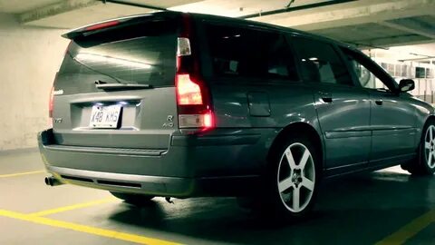 Volvo V70R 2006 Straight Pipe / IPD 3" Catted Downpipe Sound