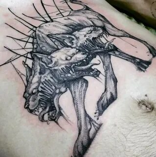 Tattoo * Значение тату: трехголовый пес Цербер
