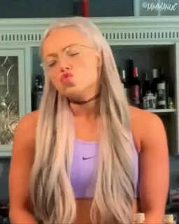 WWE Liv Morgan Youtube Channel Exhausted Tired Sweat GIF by 