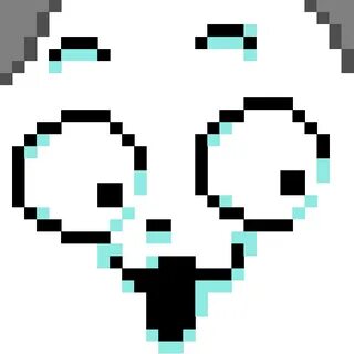 Temmie's Face - Grid Paint