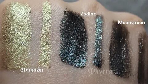 Urban Decay Moondust Eyeshadows Review and Swatches