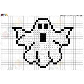 cute ghost pixel art grid pixel art grid gallery