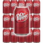 Bingua.com - Dr Pepper Soda Cans, 12oz Can (Pack of 15, Tota