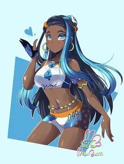 Nessa, the new gym leader from the Pokemon Shield and Sword 