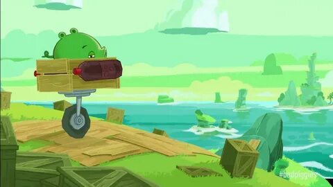 Злые птички / Angry Birds Toons - 31 серия "Bad Piggies Cine
