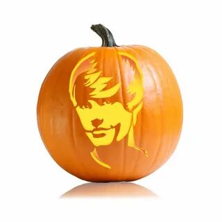 Justin Bieber 2012 Pumpkin Carving Pattern - Ultimate Pumpki