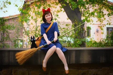 魔 女 の 宅 急 便 - Mooli(白 大 根) Kiki Cosplay Photo