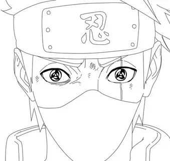 Kakashi Hatake coloring pages - Printable coloring pages