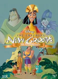 The Emperor's New Groove: 20th Anniversary custom DVD cover 