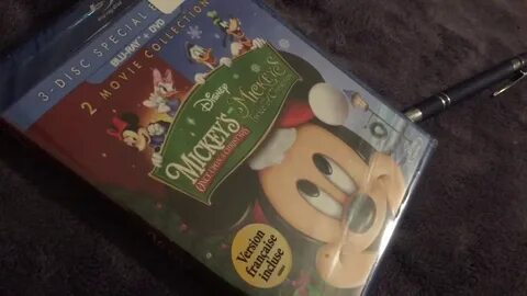 Disney Mickey's Once And Twice Upon A Christmas Blu Ray Revi